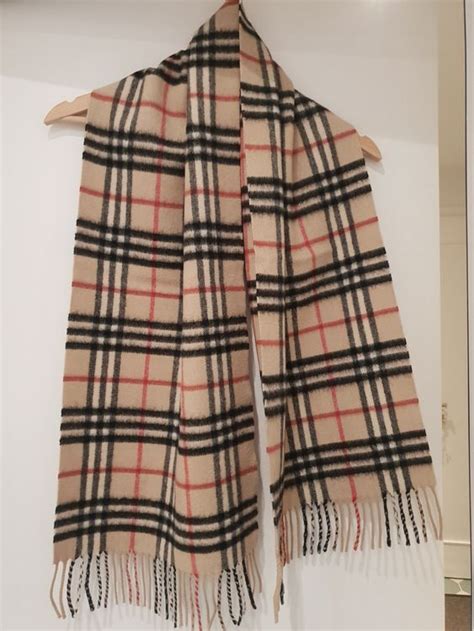 schwarze und weiße burberry london herbst schal original